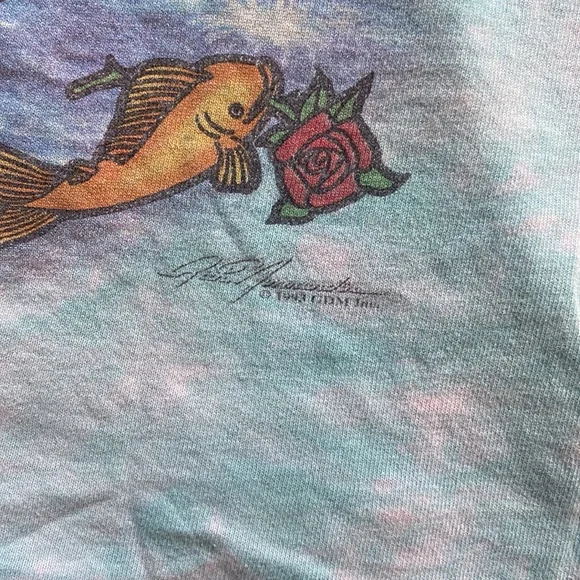 Very rare vintage 1993 Grateful Dead ship of fools shirt